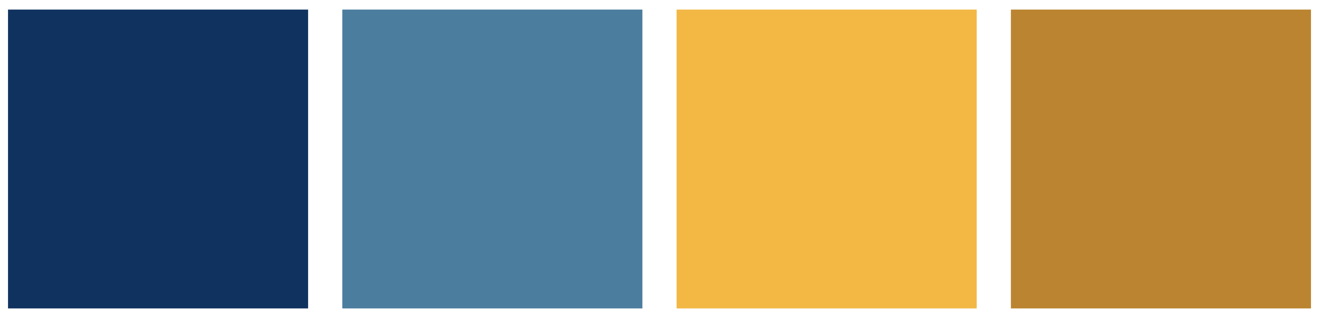 Berkeley primary color palette